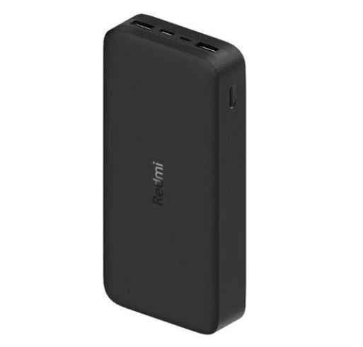 20000mAh Redmi 18W Fast Charge Power Bank (Black)