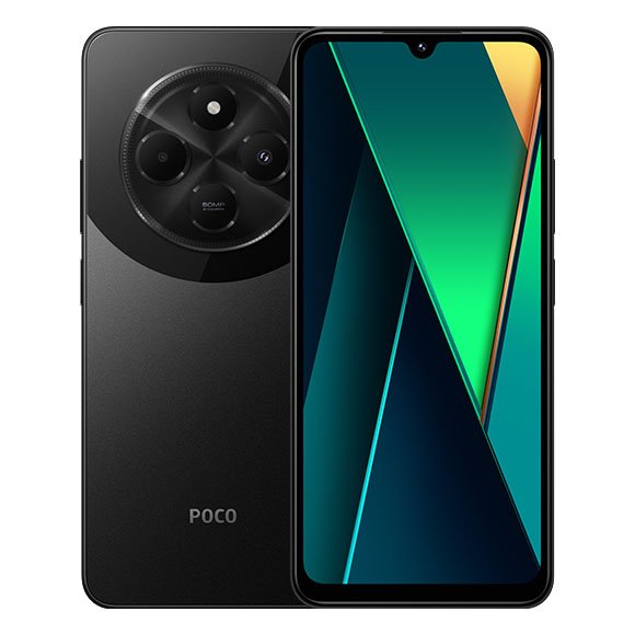 POCO C75 Black 6+128GB